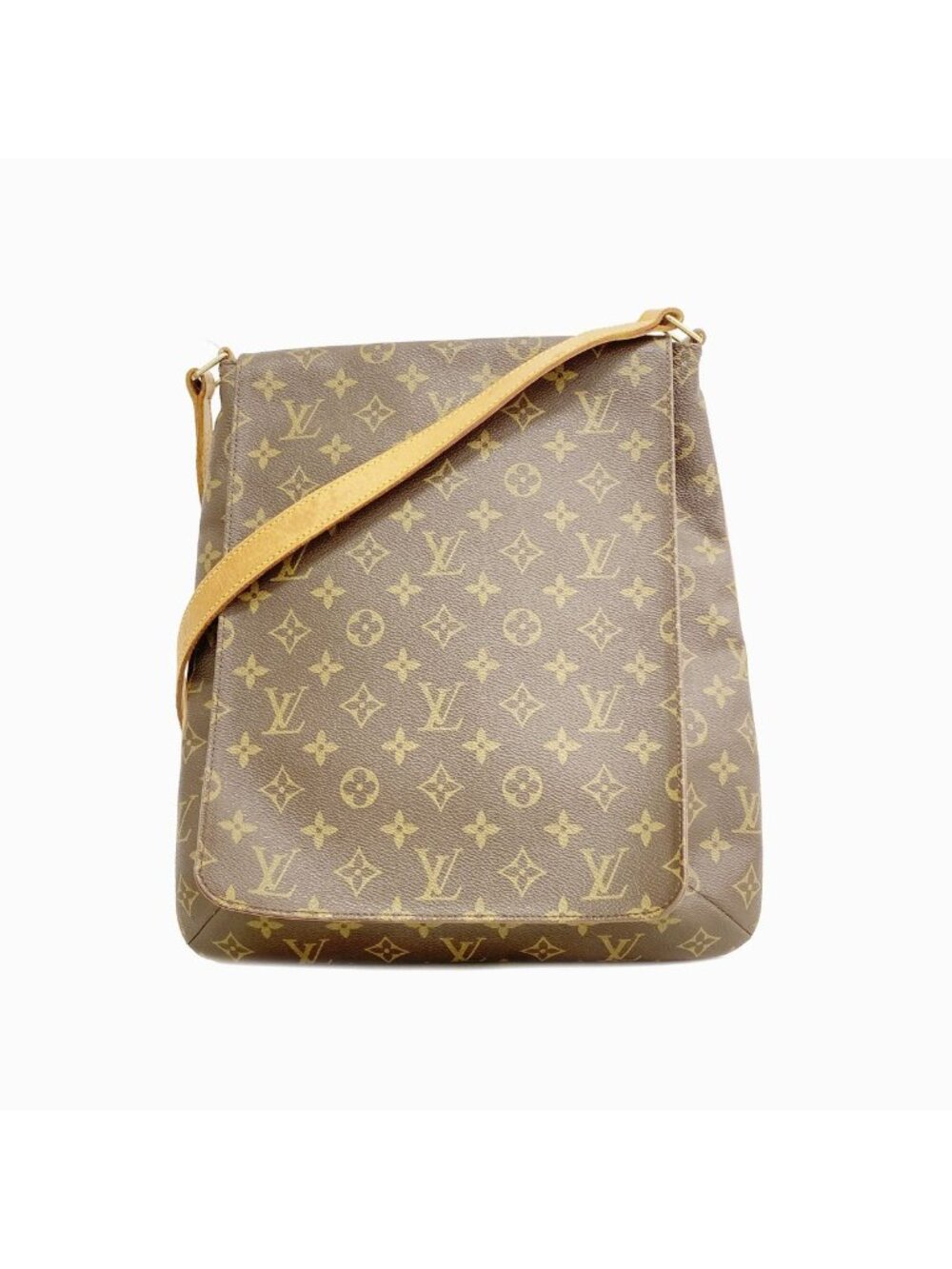 Louis Vuitton Shoulder Bag Monogram Musette Brown